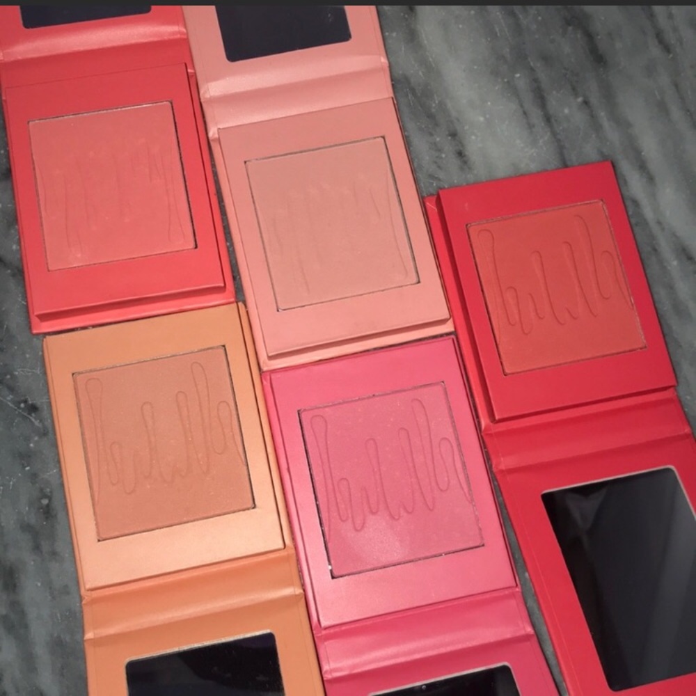 AUTHENTIC KYLIE COSMETICS OG BLUSH BUNDLE 5 pieces